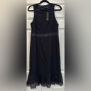 Banana Republic NWT  Factory Navy Blue Lace Dress Size 6 Photo 5