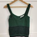 ZARA 🖤  Black & Green Knit | Crop Tank | Medium (Runs Small) Photo 5