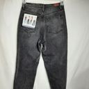 Simple Society  Juniors Jeans High Rise Straight Leg Distressed Size 5/27 Black Photo 4