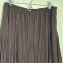 Studio Y  Brown Textured Low Rise Fairy Grunge Midi Skirt Women's Size Small Photo 2