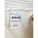 STAUD  Long Sleeve Ribbed Knit Button Down Cardigan Colorblock Women's Size Large Photo 4