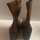 Glamour Brown Heel Boots Size 7 Photo 2