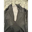 Nike  Fit Dry women’s deep v grey hoodie sweatshirt size SMALL Photo 1