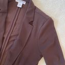 Nordstrom Brand New Brown Blazer Shoulder Padding Photo 1