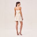 Alexis Asia Georgette Ruffle Halter Mini Dress XL Photo 8