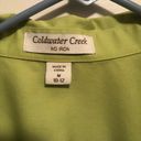 Coldwater Creek NEW NO TAGS  3/4 SLEEVE BUTTON UP SHIRT Photo 2