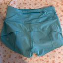 Lululemon electric turquoise high rise speed ups 2.5 Photo 1