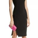 Karlie One-Shoulder Bodycon Midi Dress Black Size Small Photo 2