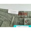 Judy Blue  Jeans Sz 28 High Waist Straight Leg Olive Green Front Seam Baggy NWT Photo 6