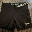 Nike Black Pro Spandex Shorts Photo 0