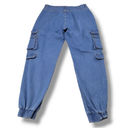 American Bazi Jeans Size 2X W38"xL31" Jogger Pants Cargo Pants Blue Denim Pants Photo 2