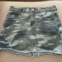 EXPRESS  camo denim mini skirt !! Size 0 but super stretchy. Perfect condition Photo 0