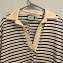 Tuckernuck  Navy Stripe Ashton Knit Polo Dress size Small (S) Photo 3