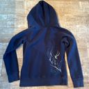 Roxy blue hoodie zip up with lining Photo 2