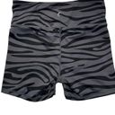 Zyia  Active Gray Safari Light N Tight Hustle Shorts 4” Size Medium Photo 4