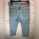 Levi's Levi’s Wedgie Straight Light Wash Jeans 28 distressed 90s Mom Jeans 80s Y2K Photo 2