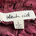 Bleuh Ciel Lace Top Back Button Closure Size L Photo 2