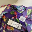 Romeo + Juliet Couture NWT Purple Pink Multi Tropical Floral Maxi Dress Banana Leaves Hibiscus New Photo 6