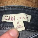 CAbi  distressed size 6 boot cut jeans Photo 1