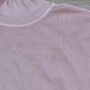 The North Face  Garment Dye Mock Neck Pullover Evening Sand Pink Women’s Small Photo 3