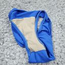 Victoria's Secret  Vintage 90s Y2K Blue Ribbed Swim Bikini Bottom Size XS Photo 4