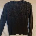 Renee C . by so cool Brown sparkle Cardigan- 100% Cashmere- size Small Photo 5