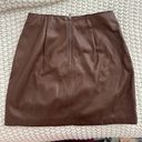 Hollister Faux Leather Skirt Size XS Photo 2