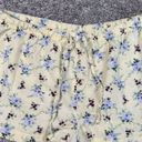 American Eagle vintage y2k  pj loungewear shorts yellow floral cotton S coquette Photo 2