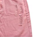 Pretty Little Thing NWTS 💗SIZE 4💗PINK DISTRESSED DENIM MINI SKIRT WITH POCKETS Photo 7