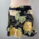 Trixxi  Floral mini skirt Black Yellow Green Photo 2