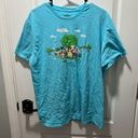 Nintendo Animal Crossing Graphic T Shirt Blue Size XL Photo 0