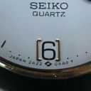 Seiko  Rivoli Rare Ladies Watch Black Gold Bracelet White Dial New w/Original Box Photo 8