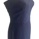 Dress the Population New  Madison Ruffle Trimmed Strapless Midi Dress Blue S Photo 2