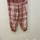 American Eagle  Tie Dye Relaxed Fit Jogger Pants Pink White Casual Womens XL Photo 2