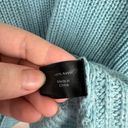 Lane Bryant  Womens Blue Textured Knit Cowl Neck Sweater Sz 26/28 | Comfy Cozy Photo 7