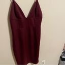 NBD  X REVOLVE Heatwave Triangle Dress in Oxblood- Size Small Photo 6