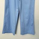 Loft [] Periwinkle Blue Palmer Wide Leg Patch Pocket High Rise Twill Pants Sz 16 Photo 7