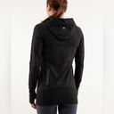 Lululemon  Stay On Course Pullover Black Hoodie. Size 4. Pockets & Ponytail hole Photo 1