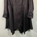 Torrid  X Harry Potter Black Deathly Hallows Faux Suede Embroidered Coat Size 2 Photo 11