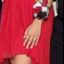 B Darlin  red hoco dress Photo 2