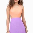 Tobi  cut out dress peach lavender sleeveless Photo 0