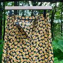 Petite Sophisticate Vintage  Boho Floral Print Flowy Midis Skirt Photo 6