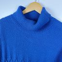 Lane Bryant NWT ‎ Blue Side-Button Poncho in Deep Ultramarine Size 14/20 Photo 2