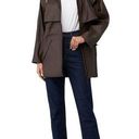 Varley  Alyssa Rain Jacket in Dark Truffle Small Womens Waterproof Trench Coat Photo 0