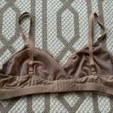 SKIMS  Fits everyone triangle bralette in ochre size large Photo 1