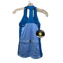 Azure Moxie Cycling T Back Tank Top  Blue Size Small Photo 5