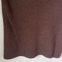 Old Navy  Dark Brown Heather V Neck Rib Knit Sweater Tank Top Size M Photo 1