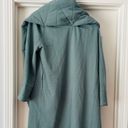 Young Fabulous and Broke  Green Quilted Oversized Sweater Coat Photo 3