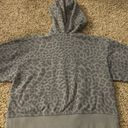 Nike Cropped Cheetah Print Hoodie Photo 1