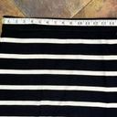 New York & Co. Stripped Knee Length Pencil Skirt Medium Photo 1